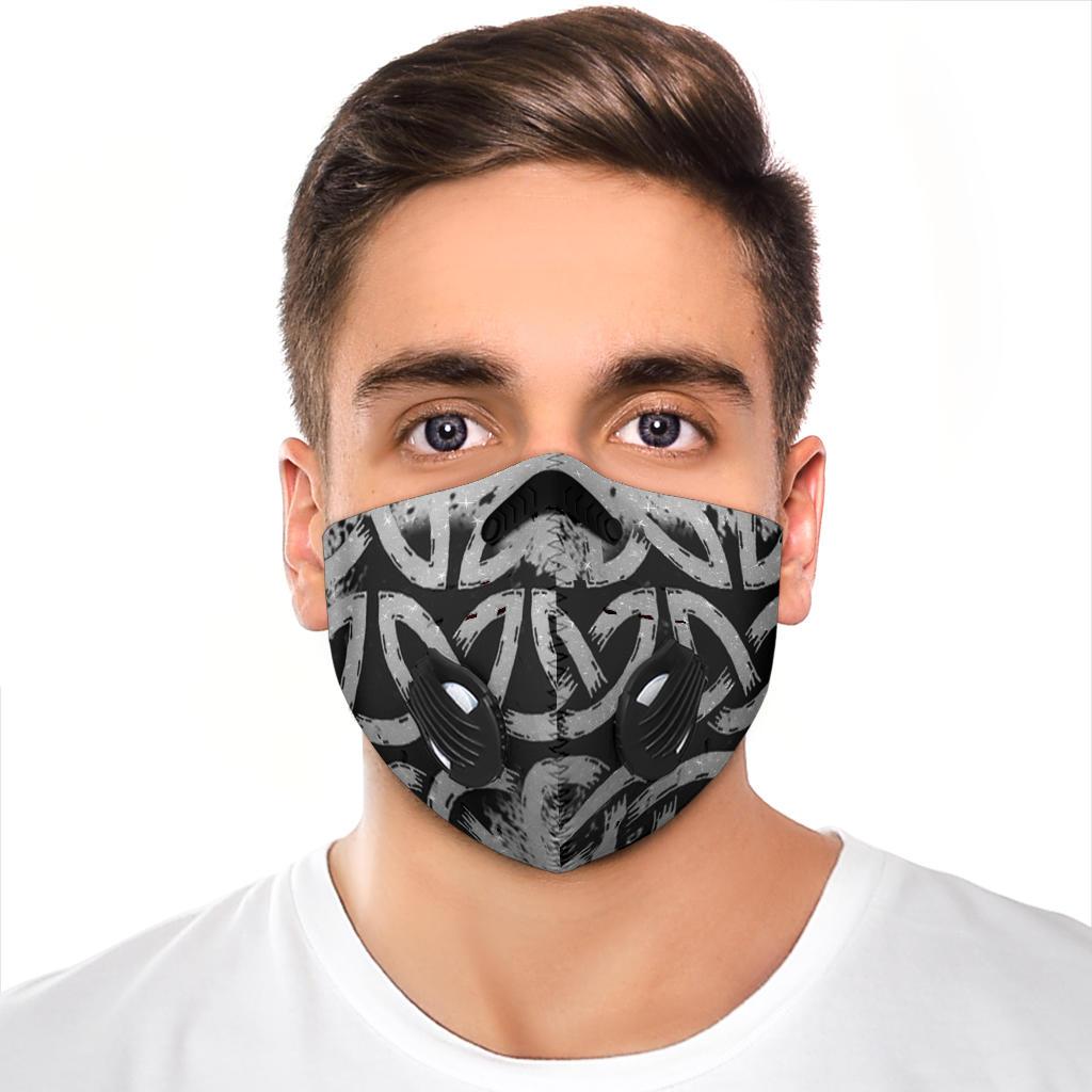 Knot Premium Viking Face Mask Cover - Silver