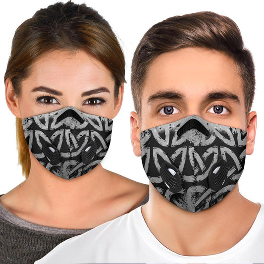 Knot Premium Viking Face Mask Cover - Silver