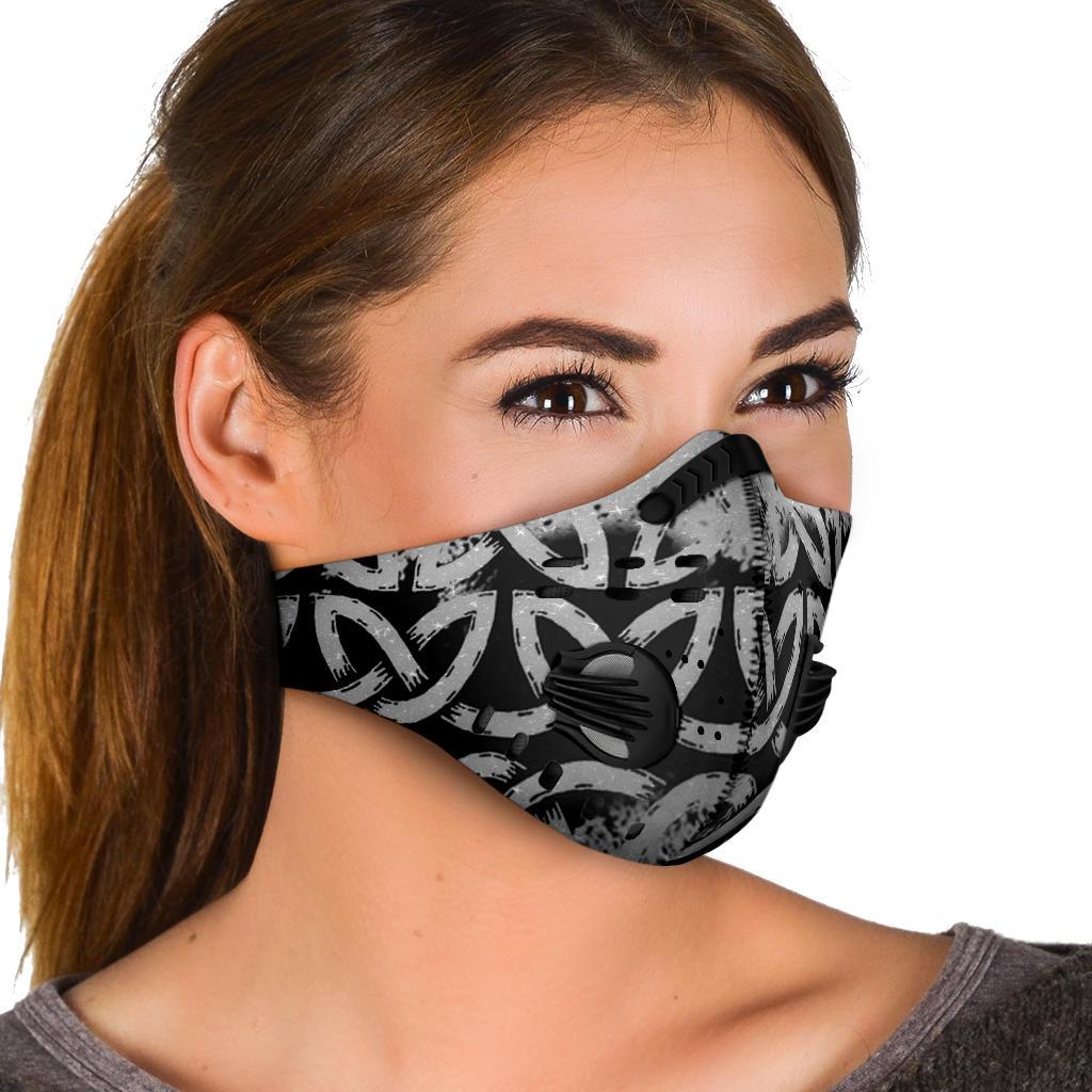 Knot Premium Viking Face Mask Cover - Silver