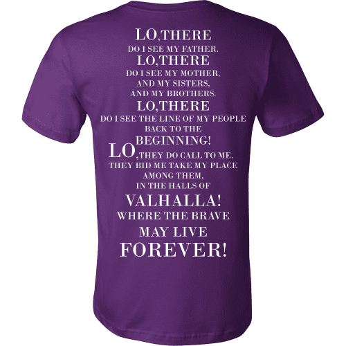Limited Edition Vikings 2015 - Two Side Print - VikingsBrand