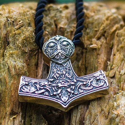 Little Thor's Hammer 925 Sterling Silver Pendant - VikingsBrand