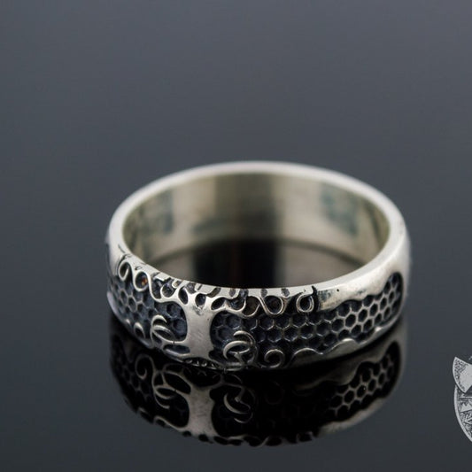 Little Yggdrasil Symbol 925 Sterling Silver Viking Ring - VikingsBrand
