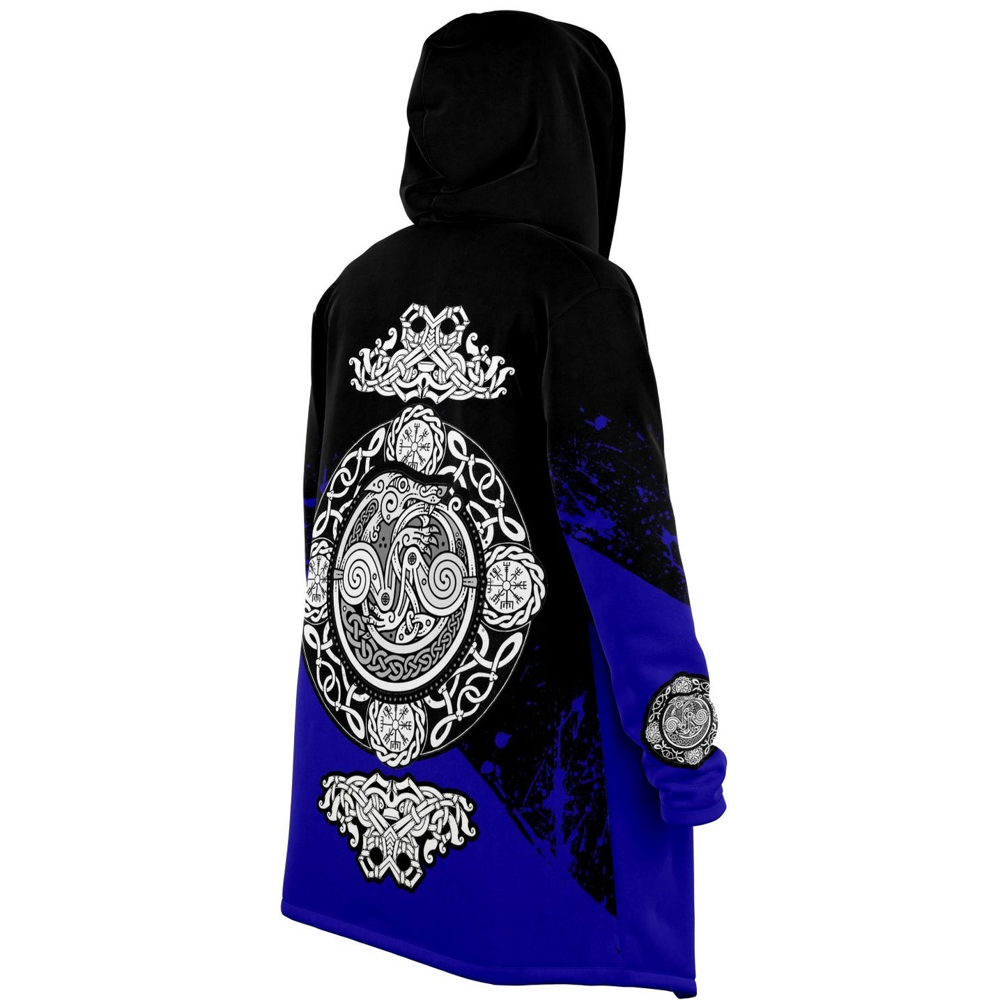 Mask of Odin Premium Viking Blue Cloak