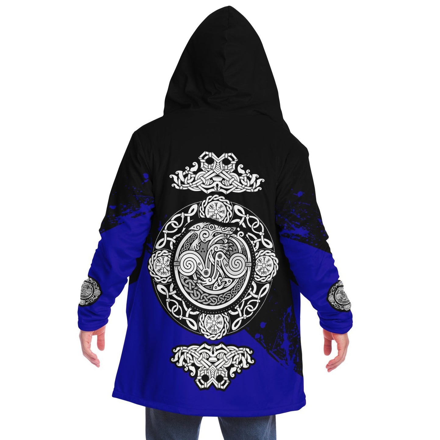 Mask of Odin Premium Viking Blue Cloak