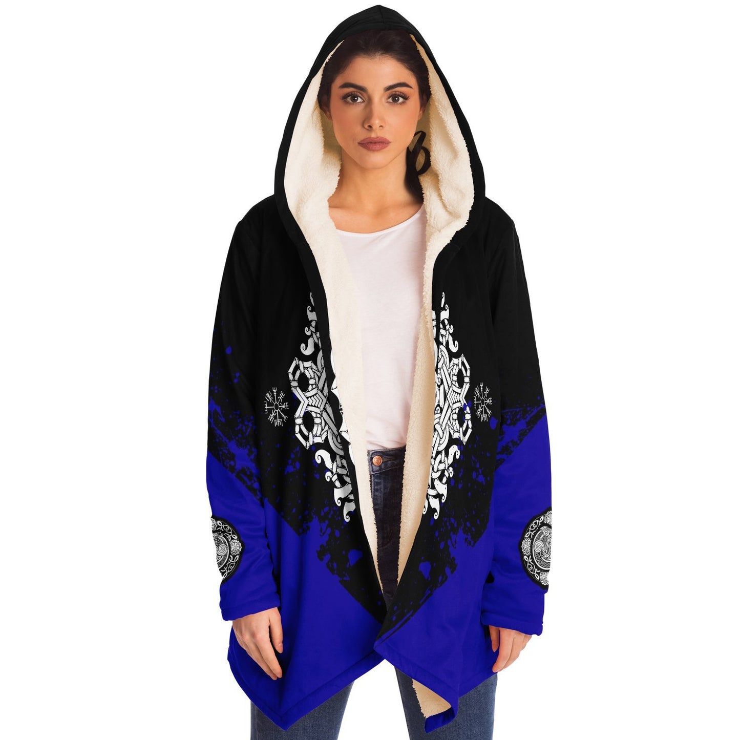 Mask of Odin Premium Viking Blue Cloak