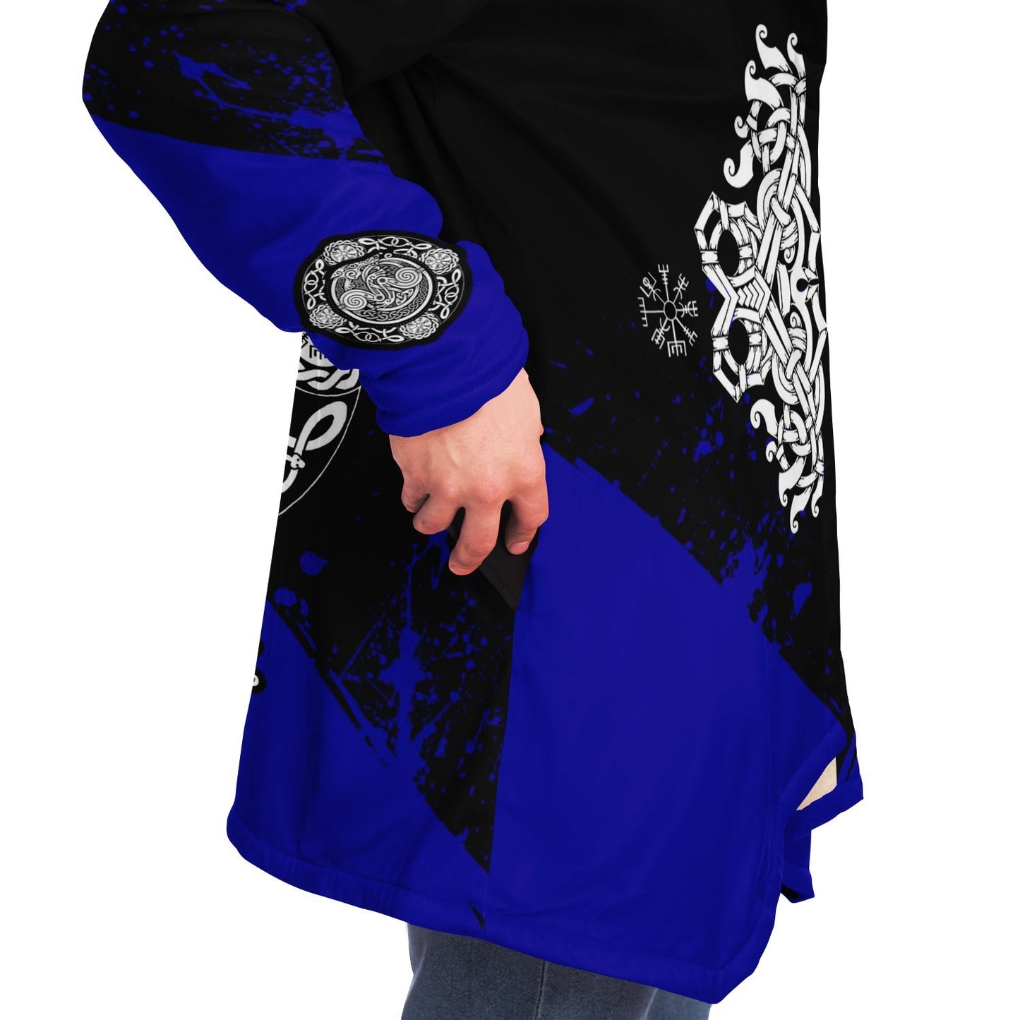 Mask of Odin Premium Viking Blue Cloak