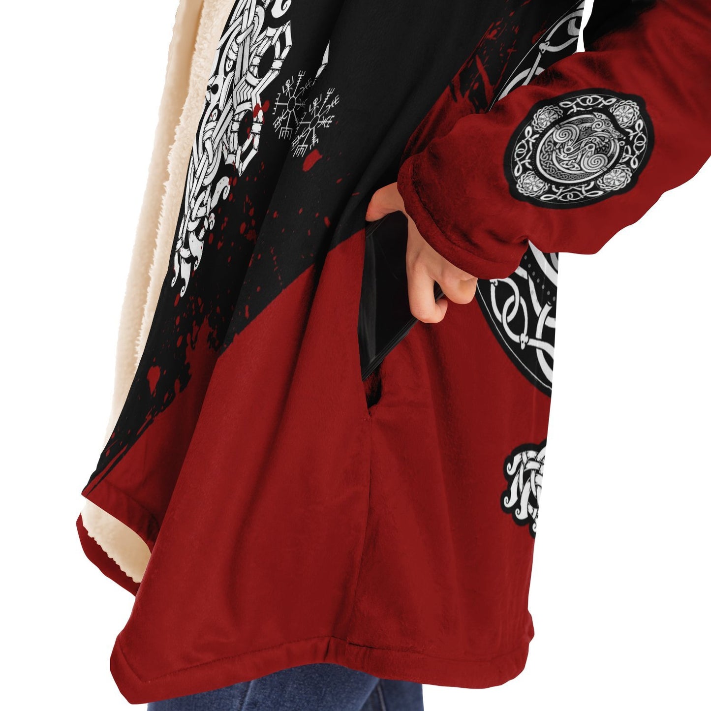 Mask of Odin Premium Viking Cloak