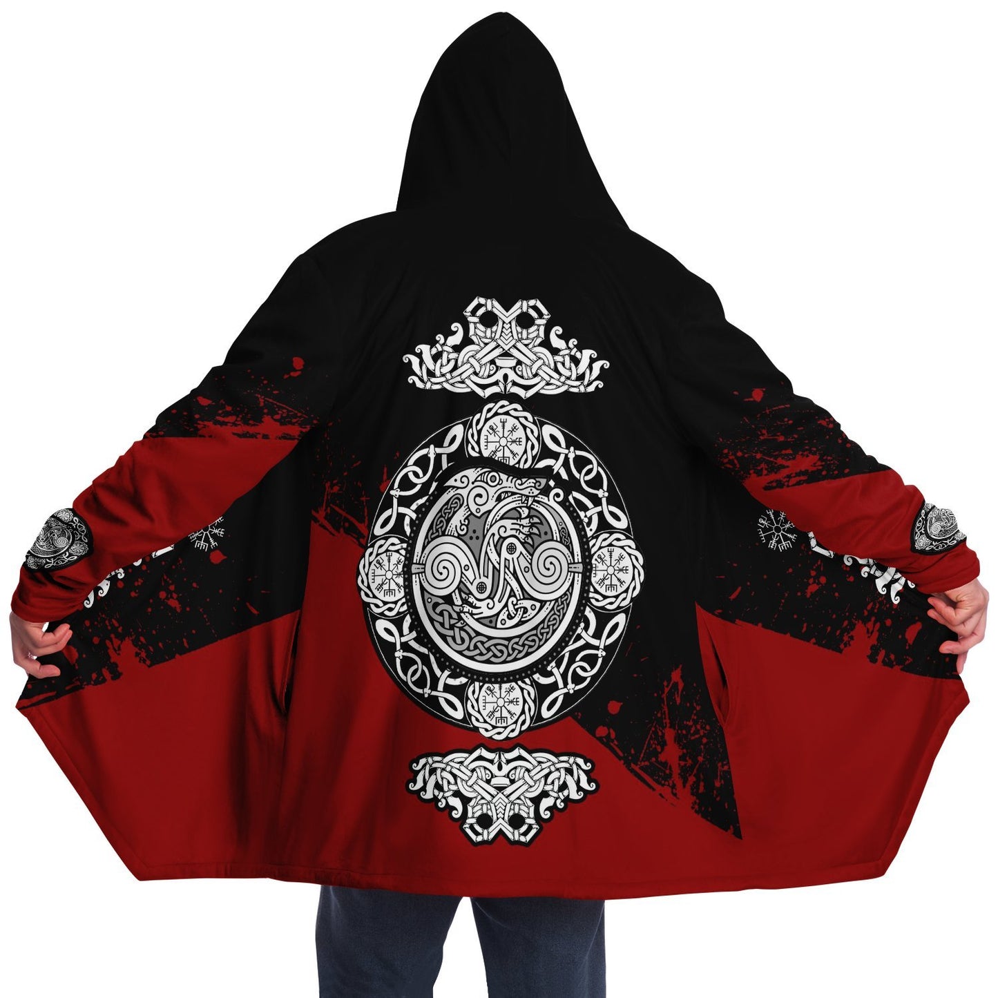 Mask of Odin Premium Viking Cloak