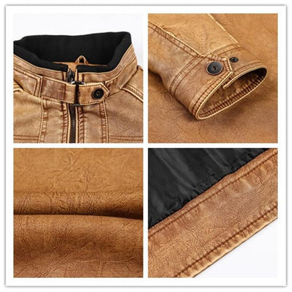Men's Leather Jacket - VikingsBrand