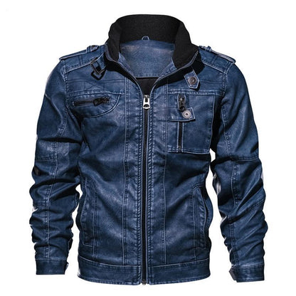 Men's Leather Jacket - VikingsBrand