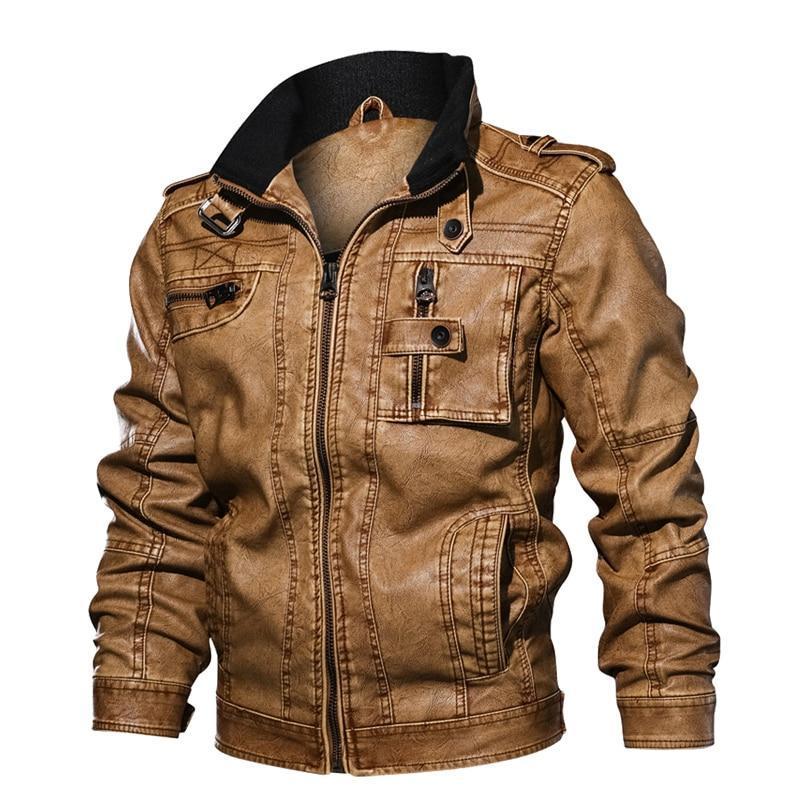 Men's Leather Jacket - VikingsBrand