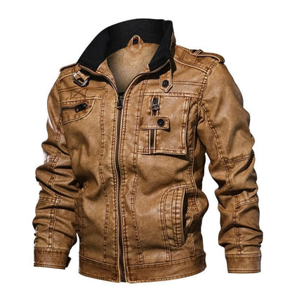 Men's Leather Jacket - VikingsBrand