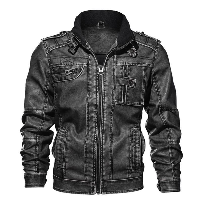 Men's Leather Jacket - VikingsBrand