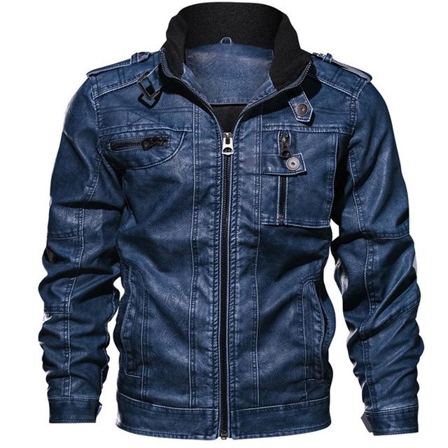 Men's Leather Jacket - VikingsBrand