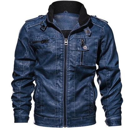 Men's Leather Jacket - VikingsBrand