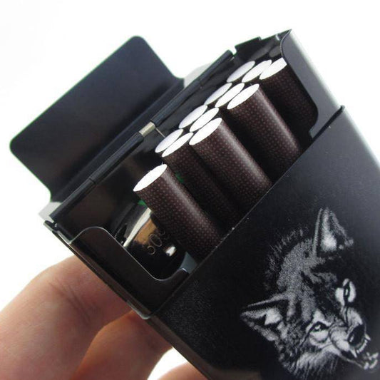 Metal Wolf Cigarette Case - VikingsBrand