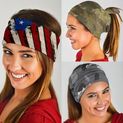 Military Camo Neck Gaiter | Face Shield | Bandana