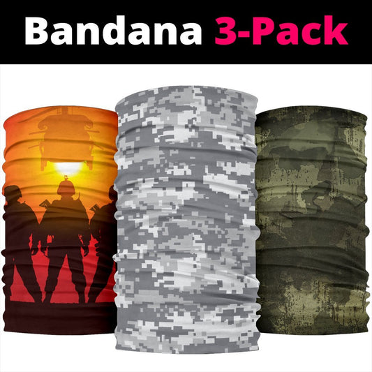 Military Camo Neck Gaiter | Face Shield | Bandana