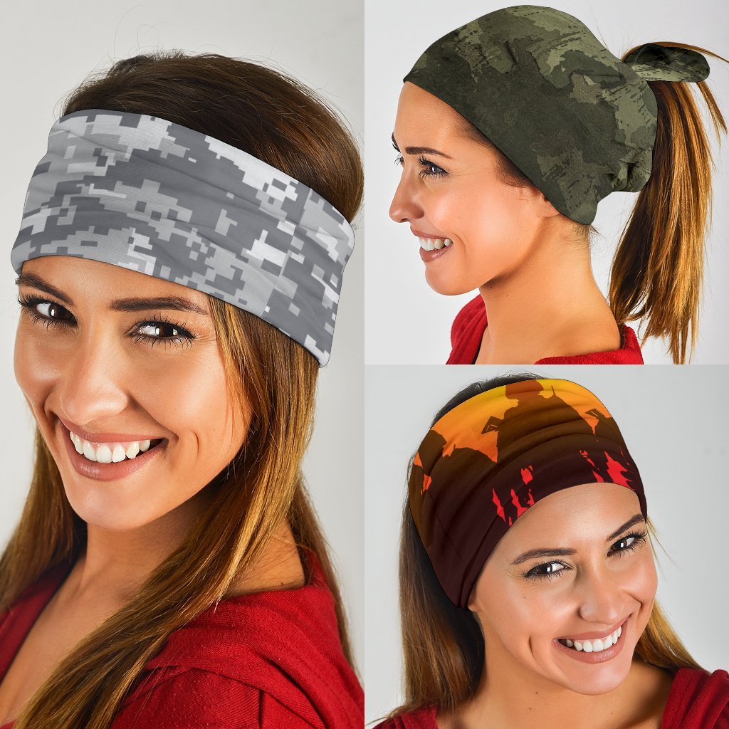 Military Camo Neck Gaiter | Face Shield | Bandana