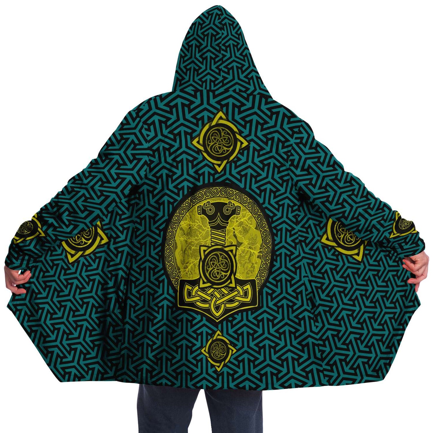 Mjolnir, Thor Hammer Premium Viking Cloak