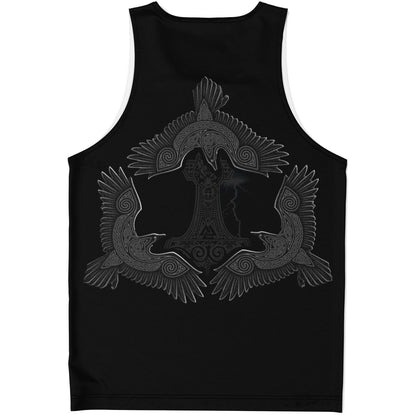 Mjolnir, Thor Hammer Viking Unisex Tank Top