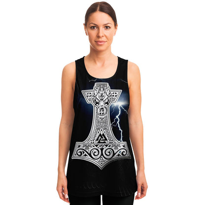 Mjolnir, Thor Hammer Viking Unisex Tank Top