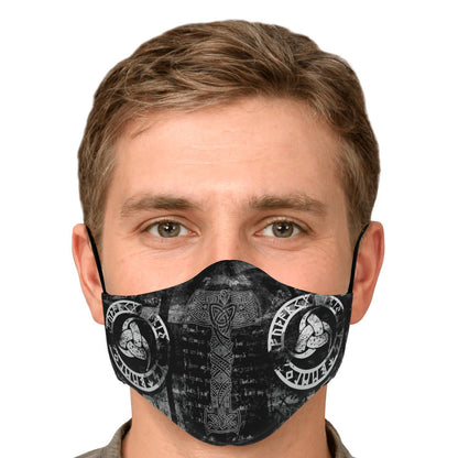 Mjolnir Viking Face Mask Cover Black