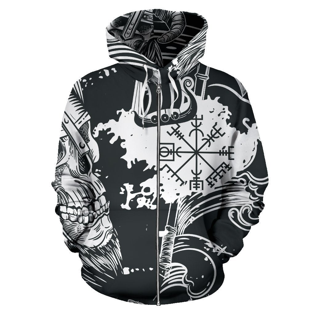 Nordic Life Viking Zip Up Hoodie - VikingsBrand