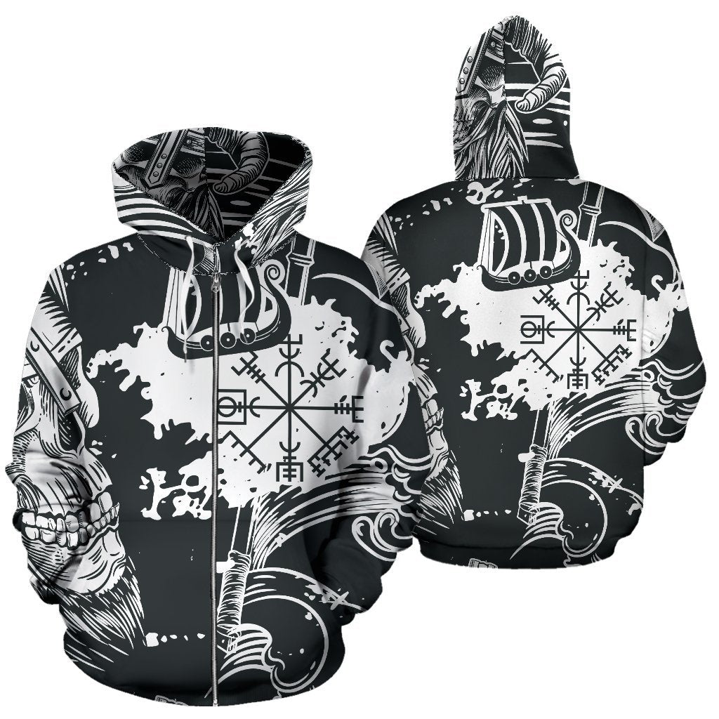 Nordic Life Viking Zip Up Hoodie - VikingsBrand