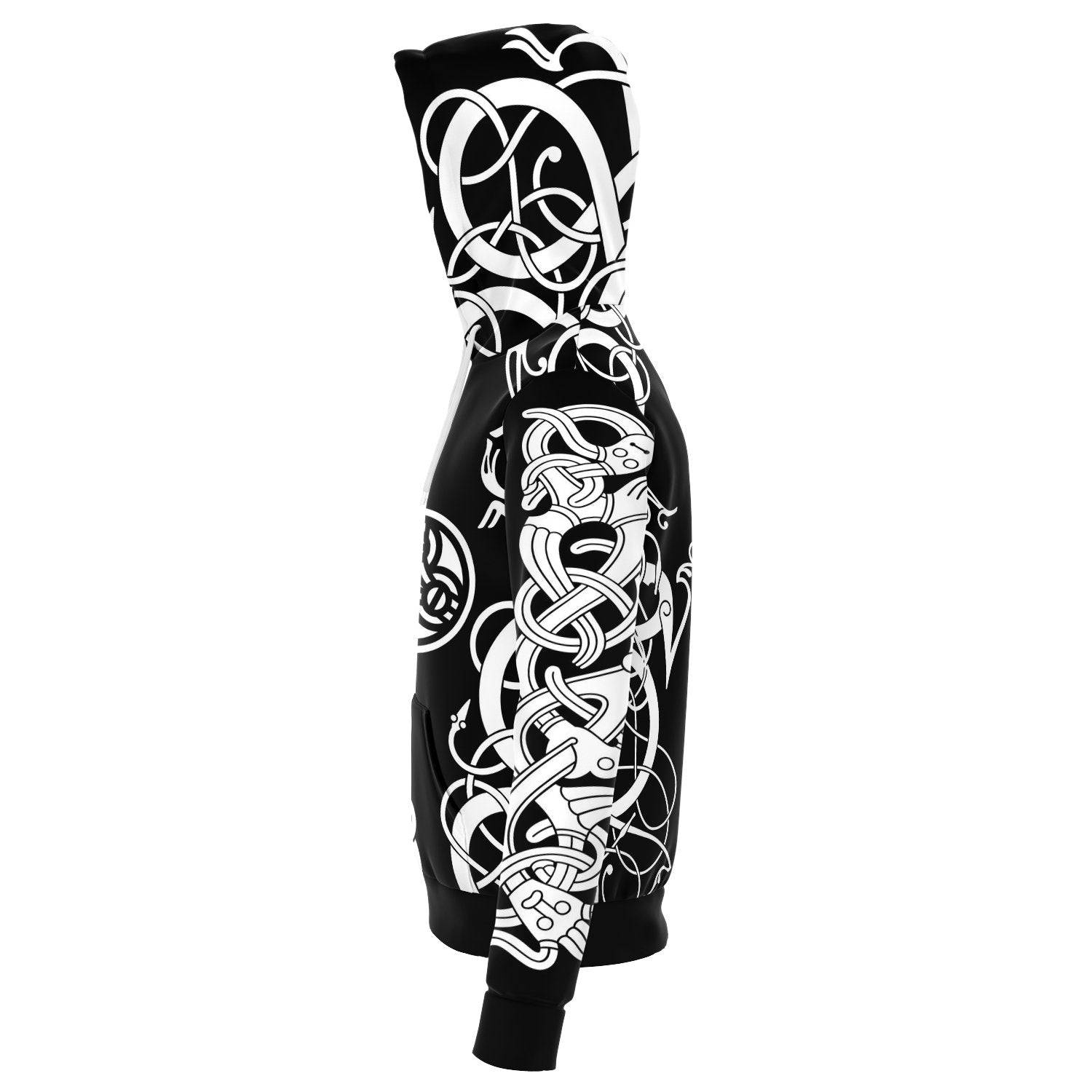 Nordic Norse Viking Inspired Hoodie - Style 001 - VikingsBrand