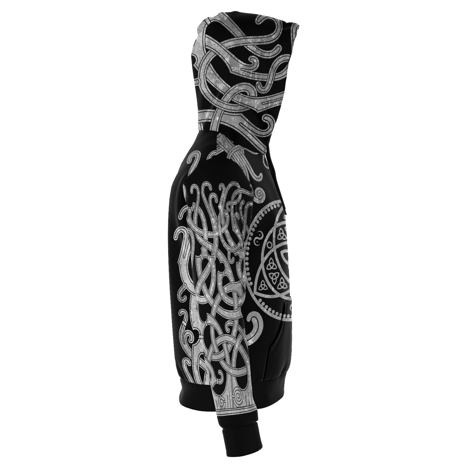 Nordic Norse Vikings Inspired Hoodie - Style 00 - VikingsBrand