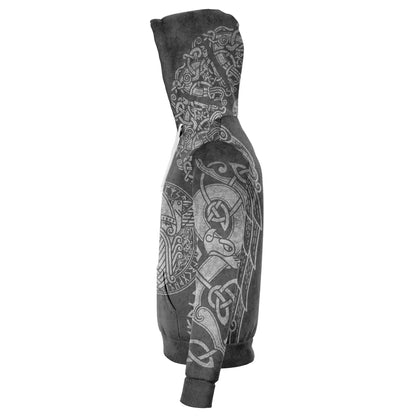 Nordic Norse Vikings Inspired Hoodie - Style 004 - VikingsBrand