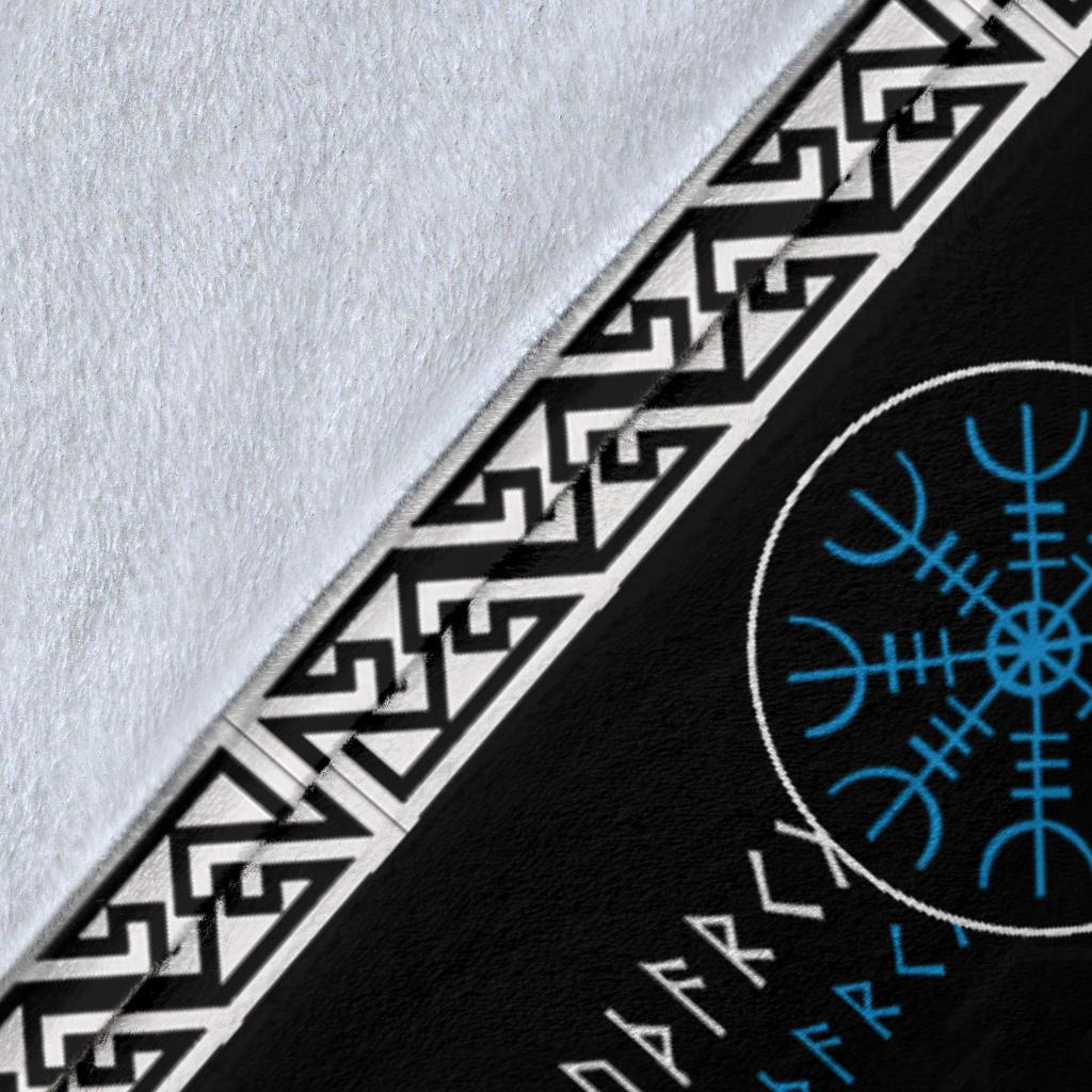 Norse God Odin Fleece Blanket - VikingsBrand