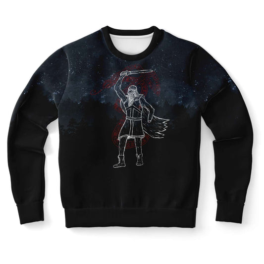 Norse God Tyr, Unisex Viking Sweatshirt