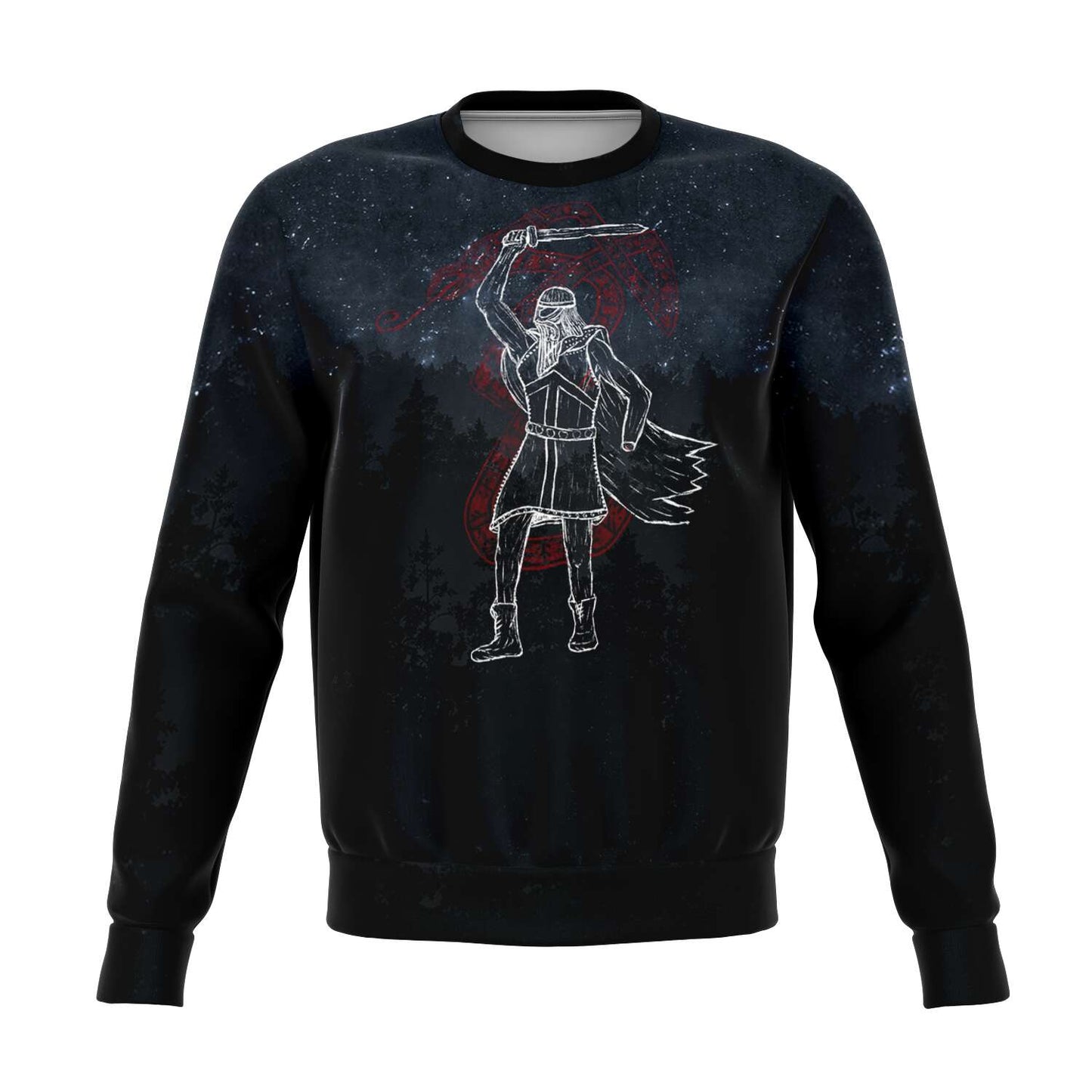 Norse God Tyr, Unisex Viking Sweatshirt