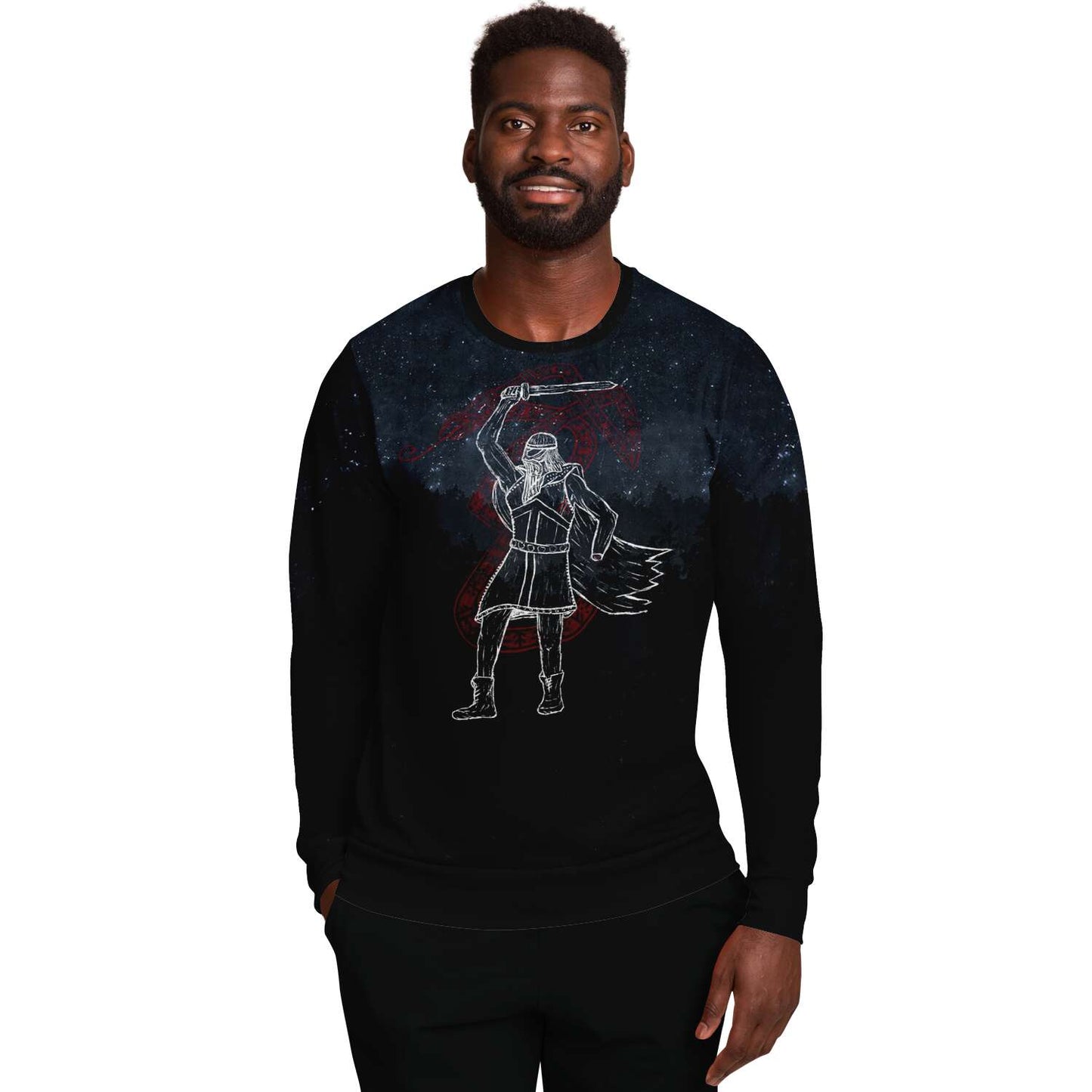 Norse God Tyr, Unisex Viking Sweatshirt