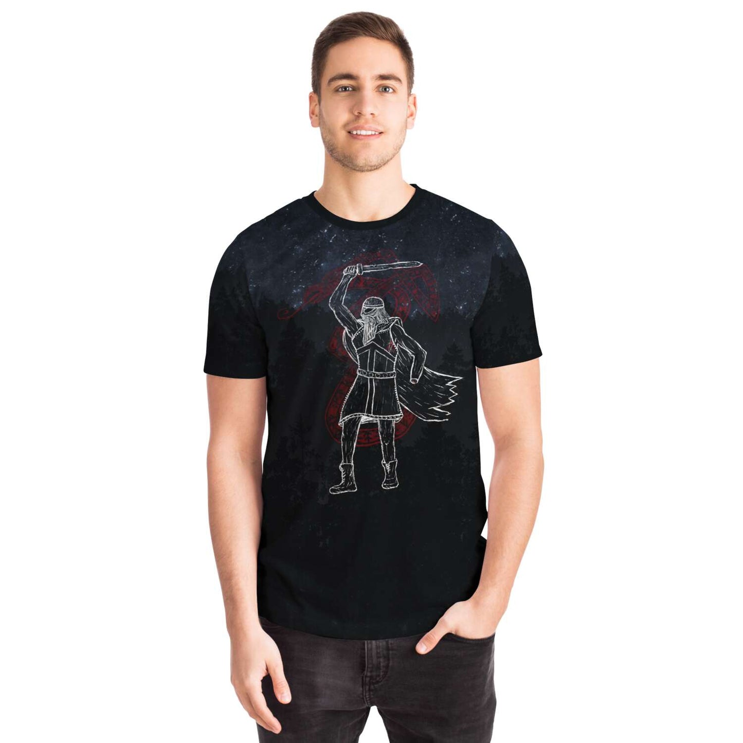 Norse God Tyr, Unisex Viking T-Shirt