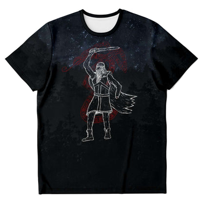 Norse God Tyr, Unisex Viking T-Shirt