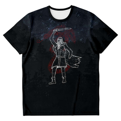 Norse God Tyr Unisex Viking T-Shirt
