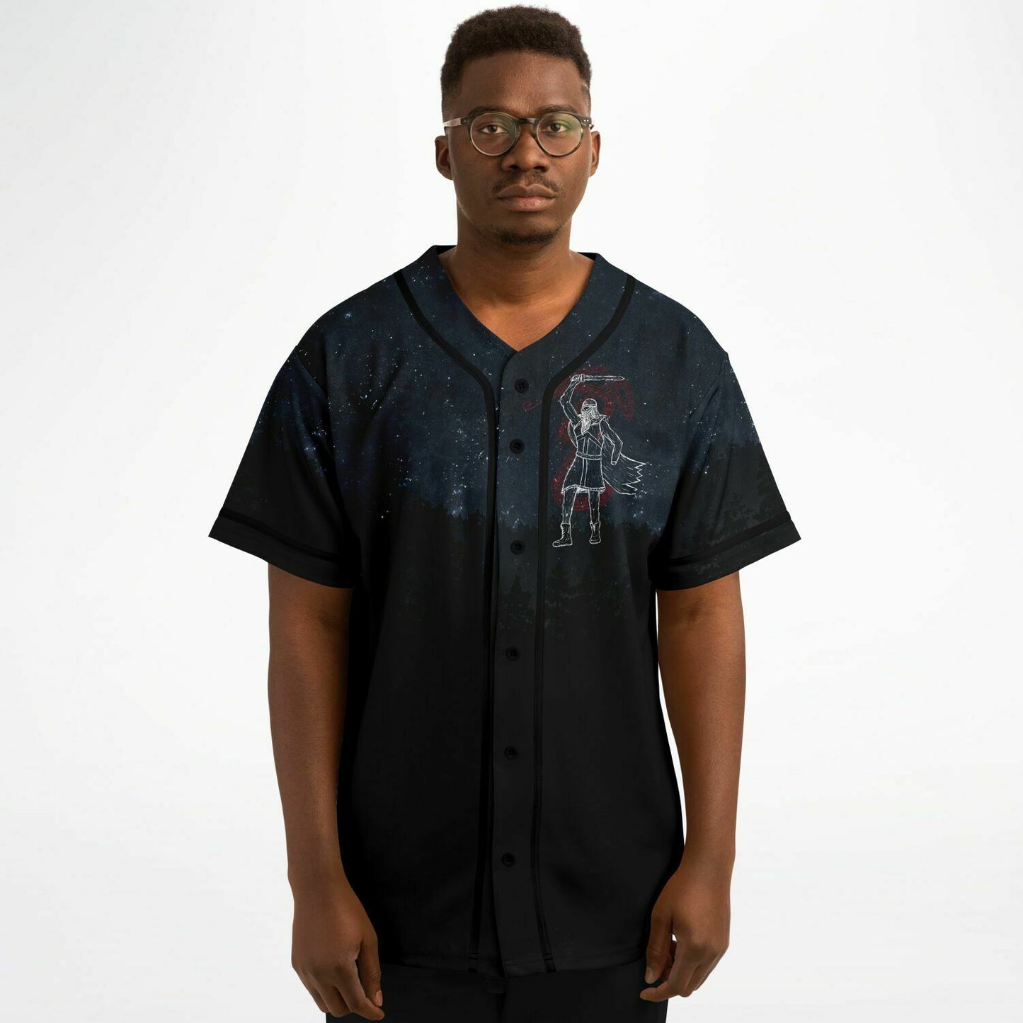 Norse God Tyr, Viking Baseball Jersey