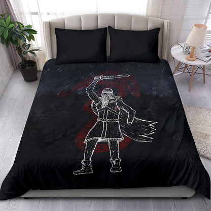 Norse God Tyr, Viking Bedding Set