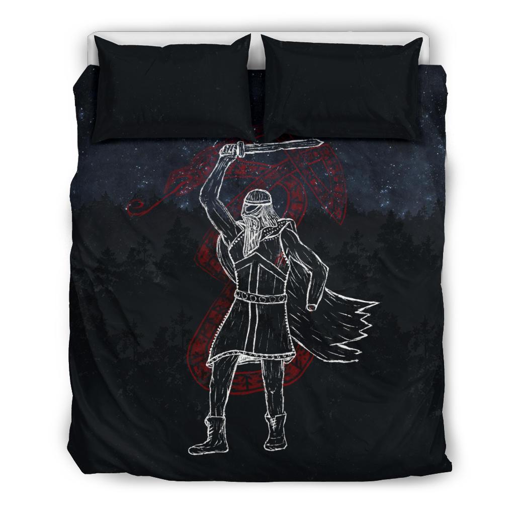 Norse God Tyr, Viking Bedding Set