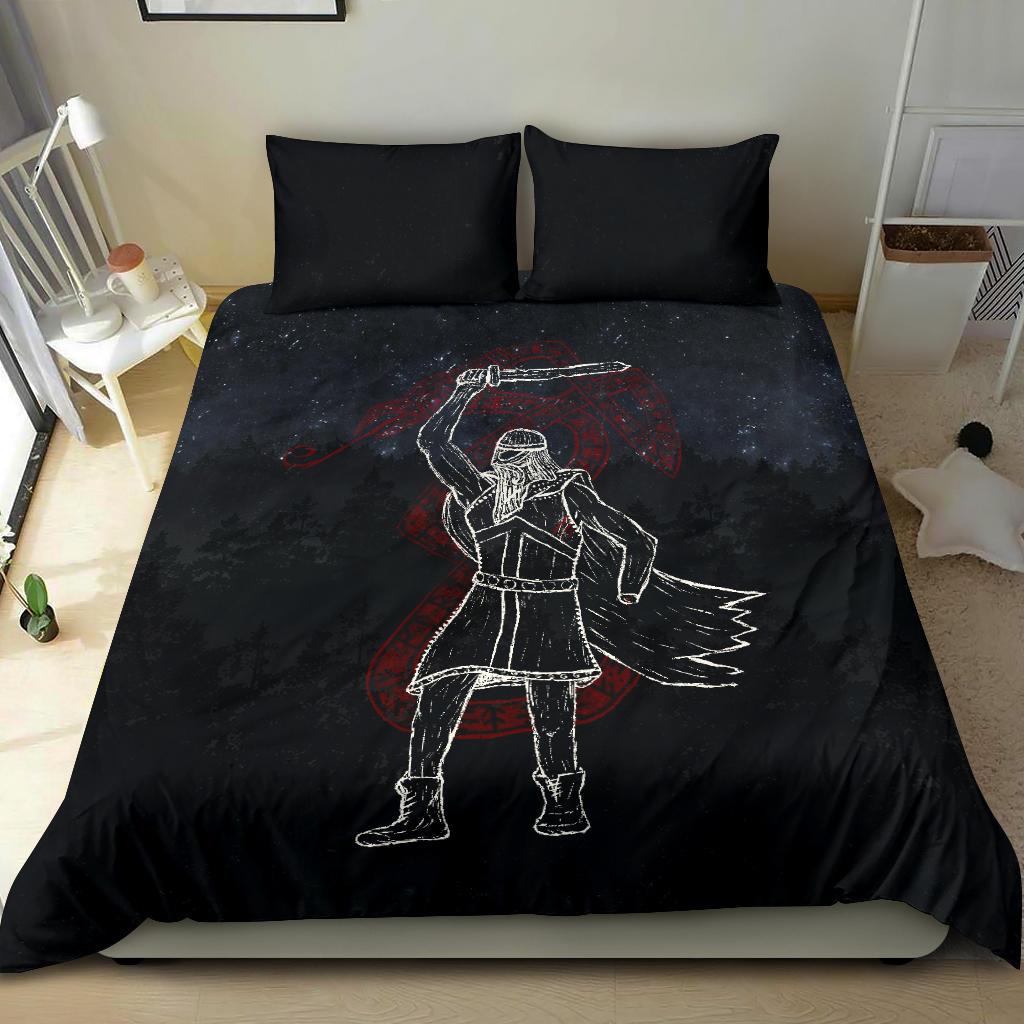 Norse God Tyr, Viking Bedding Set