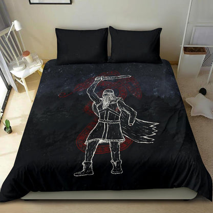 Norse God Tyr, Viking Bedding Set