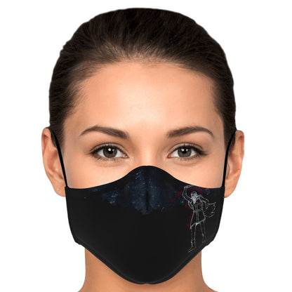 Norse God Tyr Viking Face Mask Cover