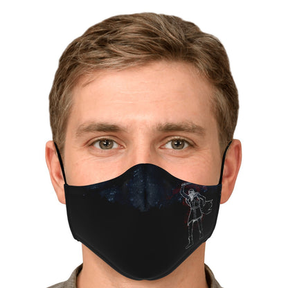 Norse God Tyr Viking Face Mask Cover