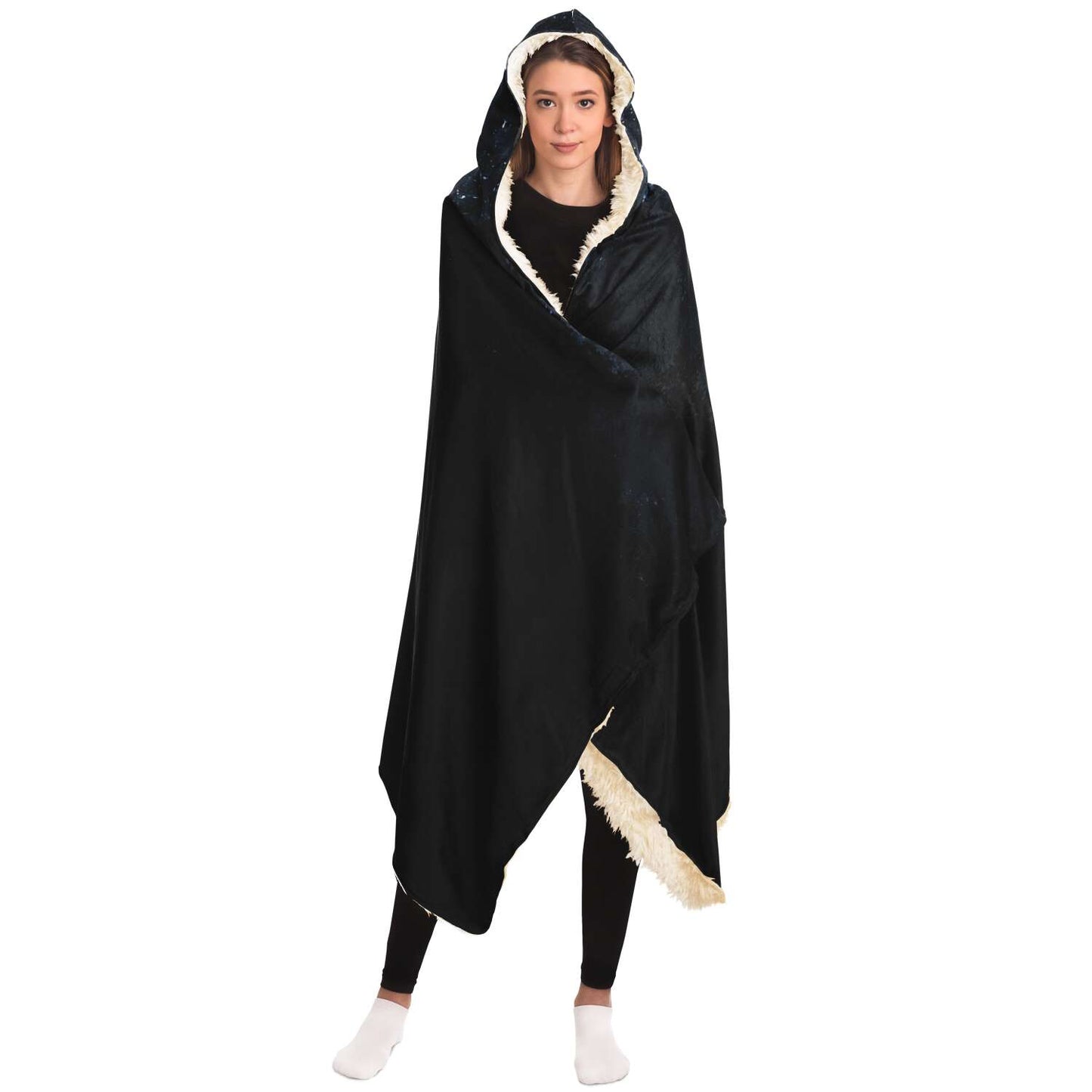 Norse God Tyr, Viking Hooded Blanket