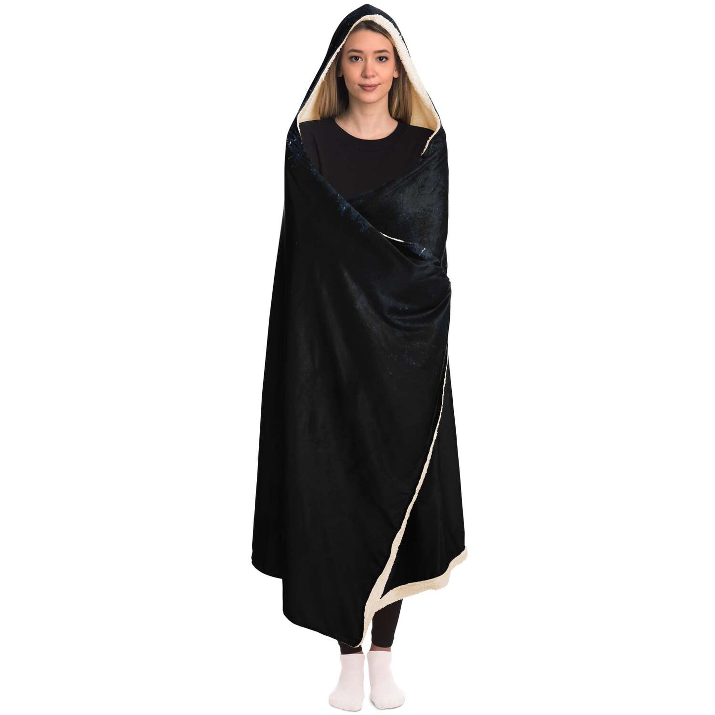 Norse God Tyr, Viking Hooded Blanket