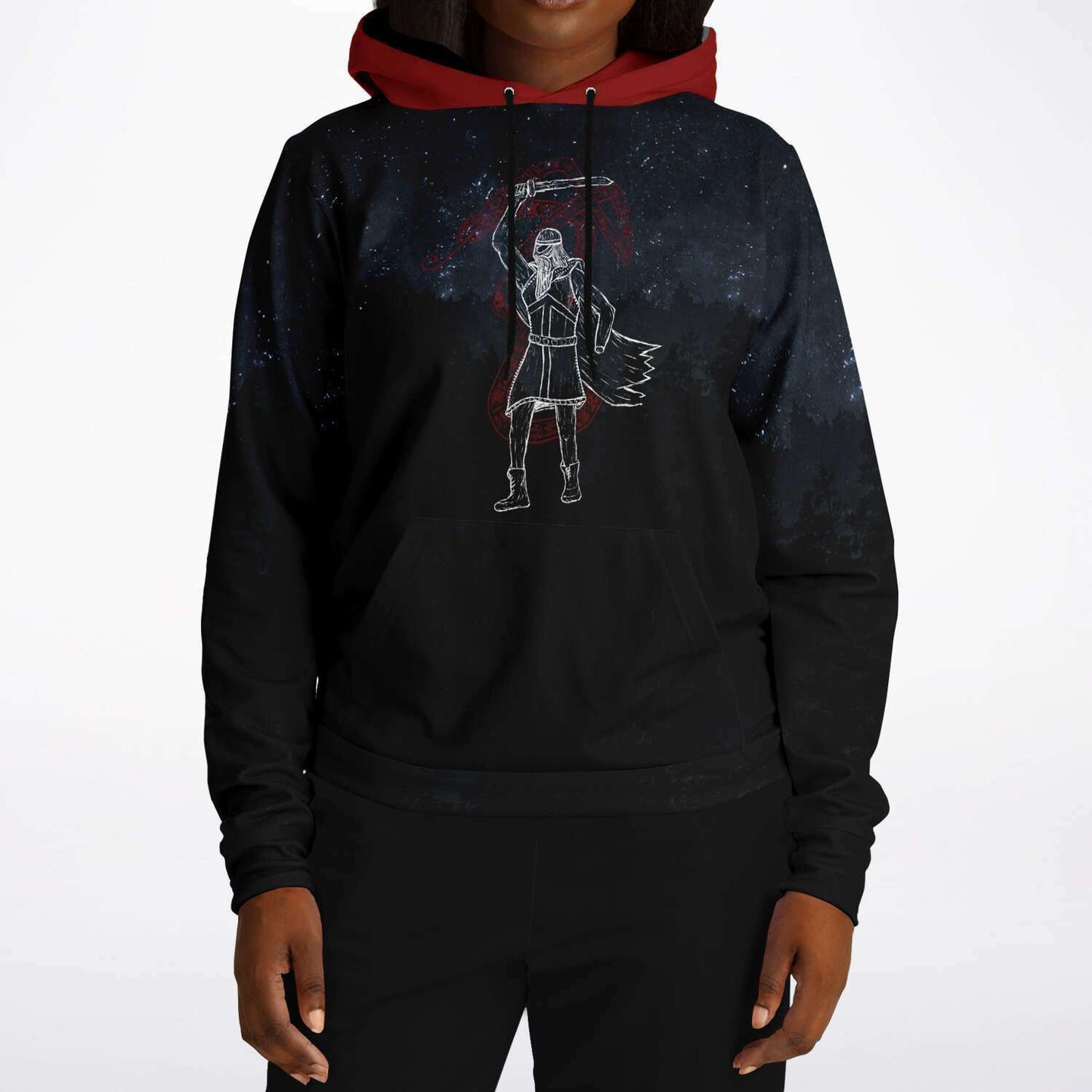 Norse God Tyr, Viking Hoodie