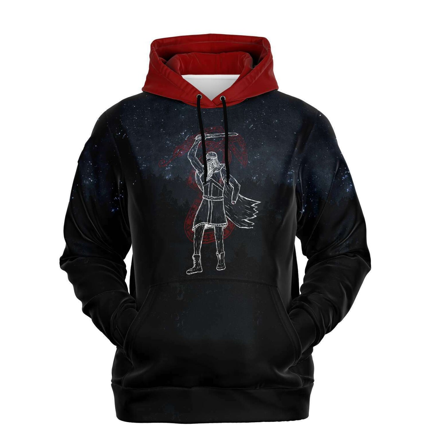 Norse God Tyr, Viking Hoodie